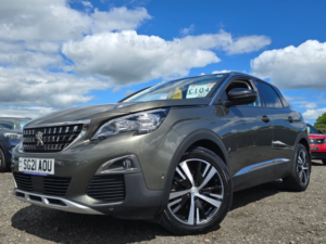 2021 Peugeot 3008 1.5 Bluehdi Allure SUV 5dr Diesel Manual Euro 6 (s/s) (130 Ps) in Grey — image 2