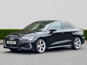 2021 Audi A3 1.5 Tfsi 35 S Line Saloon 4dr Petrol S Tronic Euro 6 (s/s) (150 Ps) in Black — image 3