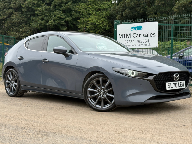 2020 Mazda Mazda3 2.0 Skyactiv-G Mhev Gt Sport Tech Hatchback 5dr Petrol Manual Euro 6 (s/s) (122 Ps) in Grey — image 1