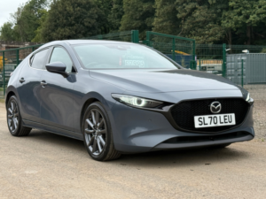 2020 Mazda Mazda3 2.0 Skyactiv-G Mhev Gt Sport Tech Hatchback 5dr Petrol Manual Euro 6 (s/s) (122 Ps) in Grey — image 3