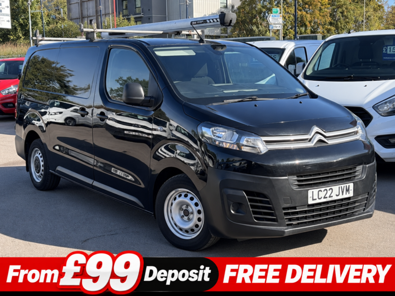 2022 Citroen Dispatch 1.5 Bluehdi 1000 Enterprise Pro Xl Panel Van 6dr Diesel Manual Fwd 3 Euro 6 (s/s) (100 Ps) in Black — image 1
