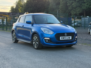 2019 Suzuki Swift 1.2 Dualjet Attitude Hatchback 5dr Petrol Manual Euro 6 (s/s) (90 Ps) in Blue — image 3
