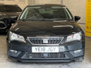 2018 SEAT Leon 1.2 Tsi Se Dynamic Technology Hatchback 5dr Petrol Manual Euro 6 (s/s) (110 Ps) in Black — image 2