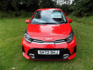 2022 Kia Picanto 1.0 Dpi Gt-Line AMT Euro 6 (s/s) 5dr in Red — image 3