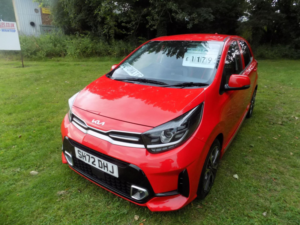 2022 Kia Picanto 1.0 Dpi Gt-Line AMT Euro 6 (s/s) 5dr in Red — image 4