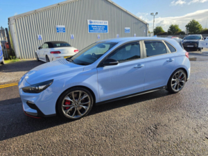 2017 Hyundai I30 2.0 T-Gdi N Performance Euro 6 (s/s) 5dr in Blue — image 3