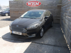 2015 Ford Focus 1.0t Ecoboost Titanium Hatchback 5dr Petrol Manual Euro 6 (s/s) (125 Ps) in Black — image 5