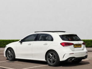 2019 Mercedes-Benz A Class 2.0 A250 Amg Line (premium Plus) Hatchback 5dr Petrol 7g-Dct Euro 6 (s/s) (224 Ps) in White — image 5