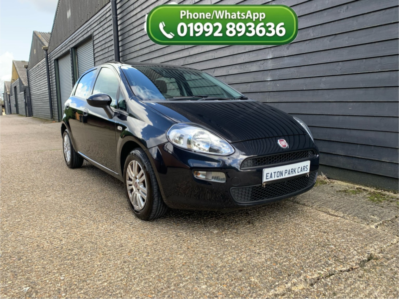 2017 Fiat Punto 1.2 Punto 5-Door 1.2 8v 69hp Pop+ Hatchback (2012 - 2018) in Black — image 1