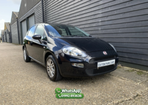 2017 Fiat Punto 1.2 Punto 5-Door 1.2 8v 69hp Pop+ Hatchback (2012 - 2018) in Black — image 4