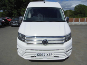 2018 Volkswagen Crafter 2.0 Tdi Cr35 Bluemotion Tech Startline Fwd Lwb High Roof Euro 6 (s/s) 5dr in White — image 2