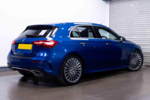 2024 Mercedes-Benz A Class 2.0 A200d Amg Line (premium Plus) 8g-Dct Euro 6 (s/s) 5dr in Blue — image 2