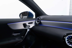 2024 Mercedes-Benz A Class 2.0 A200d Amg Line (premium Plus) 8g-Dct Euro 6 (s/s) 5dr in Blue — image 3