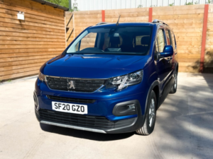 2020 Peugeot Rifter L2 Lwb 5 SEAT Diesel Auto Wheelchair Accessible Disabled Access Vehicle Wav in Blue — image 3