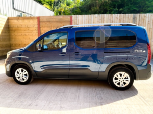 2020 Peugeot Rifter L2 Lwb 5 SEAT Diesel Auto Wheelchair Accessible Disabled Access Vehicle Wav in Blue — image 6