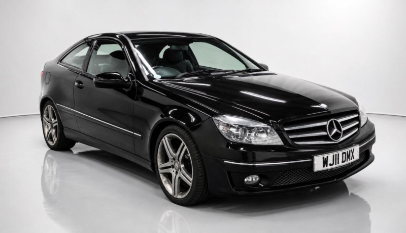 2011 Mercedes-Benz Clc Class 1.8 Clc180k Sport Coupe Auto Euro 4 3dr in Black — image 1