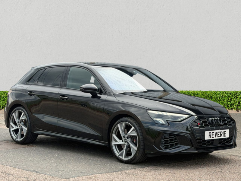 2023 Audi S3 2.0 Tfsi Black Edition Sportback 5dr Petrol S Tronic Quattro Euro 6 (s/s) (310 Ps) in Black — image 1