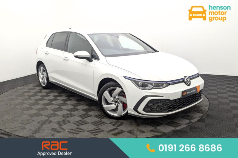 2022 Volkswagen Golf 1.4 Tsi 13kwh Gte Hatchback 5dr Petrol Plug-In Hybrid DSG Euro 6 (s/s) (245 Ps) in White — image 1