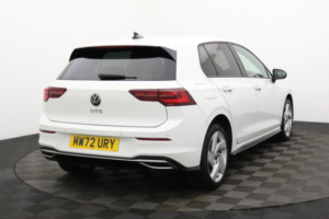 2022 Volkswagen Golf 1.4 Tsi 13kwh Gte Hatchback 5dr Petrol Plug-In Hybrid DSG Euro 6 (s/s) (245 Ps) in White — image 5