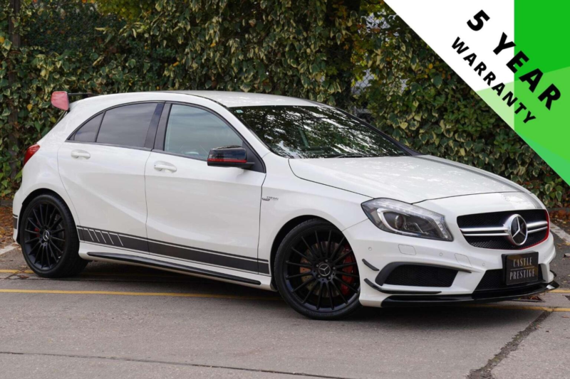 2013 Mercedes-Benz A Class 2.0 A45 Amg Edition One 4-Matic 5dr in White — image 1