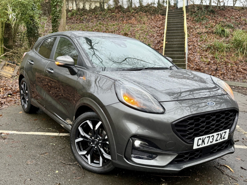 2023 Ford Puma 1.0 T 125*st Line-X Mhev*1owner-Fsh-2kys-B&o-Dab-Pdc-Nav**great Value Suv** in Grey — image 1