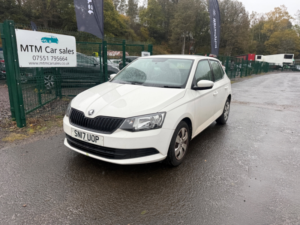 2017 Skoda Fabia 1.0 S Hatchback 5dr Petrol Manual Euro 6 (s/s) (60 Ps) in White — image 2
