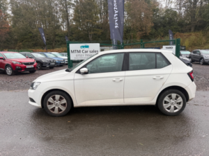 2017 Skoda Fabia 1.0 S Hatchback 5dr Petrol Manual Euro 6 (s/s) (60 Ps) in White — image 3