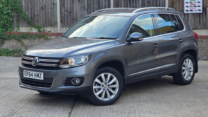 2014 Volkswagen Tiguan 2.0 Tdi Bluemotion Tech Match DSG 4WD Euro 5 (s/s) 5dr in Grey — image 2