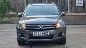 2014 Volkswagen Tiguan 2.0 Tdi Bluemotion Tech Match DSG 4WD Euro 5 (s/s) 5dr in Grey — image 3