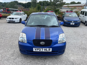 2007 Kia Picanto 1.0 Zapp! 5dr in Blue — image 2