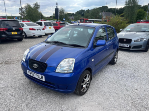 2007 Kia Picanto 1.0 Zapp! 5dr in Blue — image 3