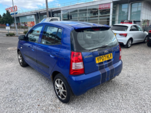 2007 Kia Picanto 1.0 Zapp! 5dr in Blue — image 4