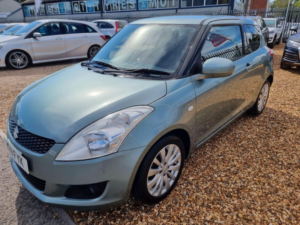 2011 Suzuki Swift 1.2 Sz4 Euro 5 3dr in Green — image 3