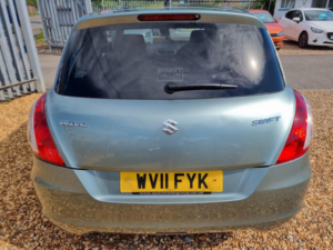 2011 Suzuki Swift 1.2 Sz4 Euro 5 3dr in Green — image 5