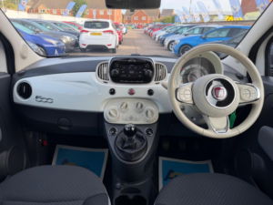 2016 Fiat 500 1.2 Eco Pop Star Euro 6 (s/s) 3dr in White — image 2