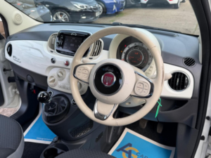 2016 Fiat 500 1.2 Eco Pop Star Euro 6 (s/s) 3dr in White — image 3