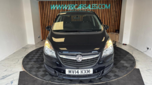2014 Vauxhall Meriva 1.4i Turbo Exclusiv Auto Euro 6 5dr in Black — image 3