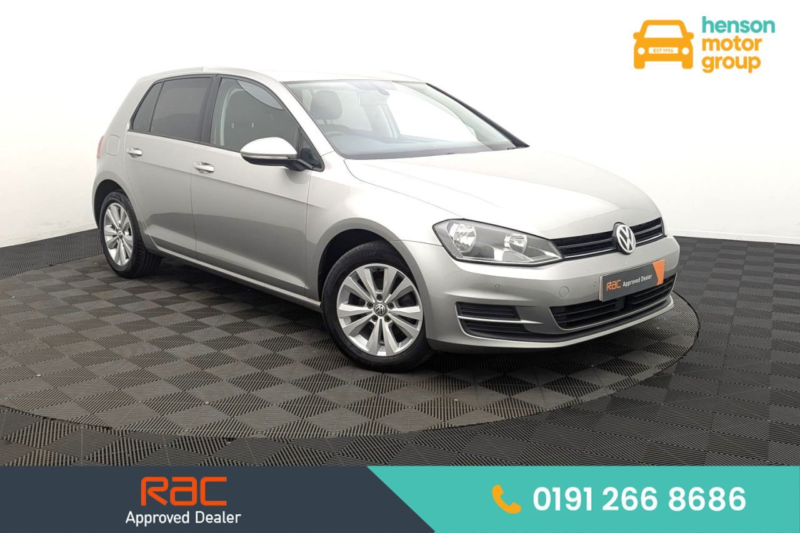 2014 Volkswagen Golf 1.6 Tdi Bluemotion Tech Se Hatchback 5dr Diesel Manual Euro 5 (s/s) (105 Ps) in Silver — image 1