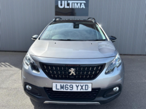 2019 Peugeot 2008 1.2 Puretech Gt Line Eat Euro 6 (s/s) 5dr in Grey — image 3