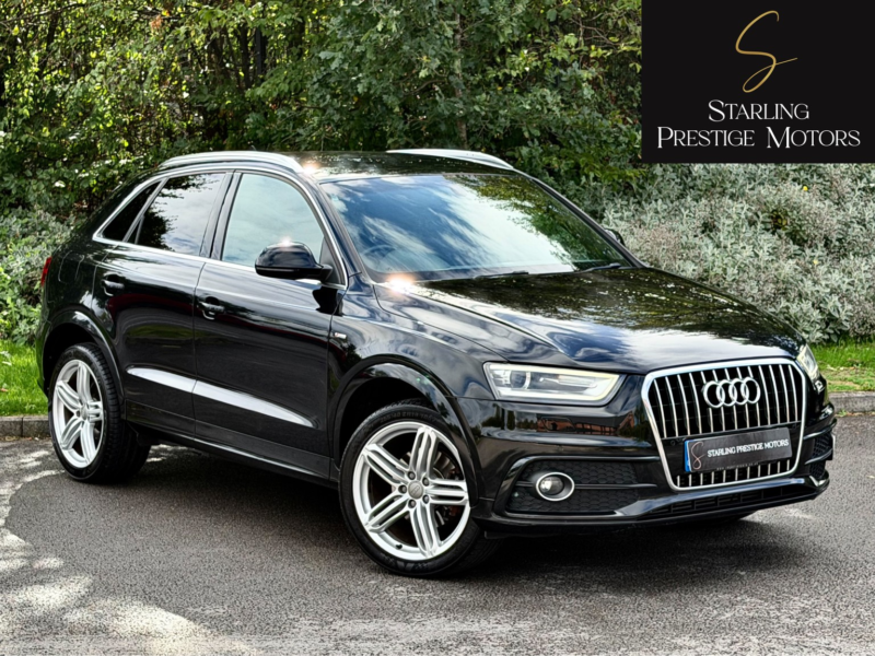 2014 Audi Q3 2.0 Tdi S Line Plus in Black — image 1