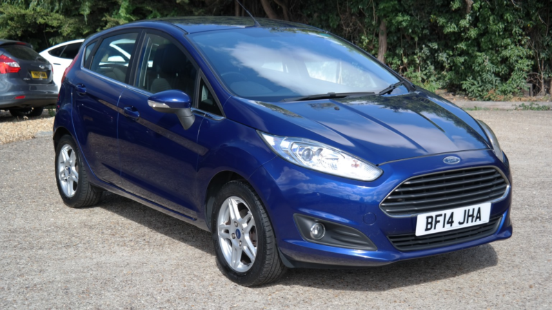2014 Ford Fiesta 1.25 Zetec in Blue — image 1
