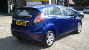 2014 Ford Fiesta 1.25 Zetec in Blue — image 3