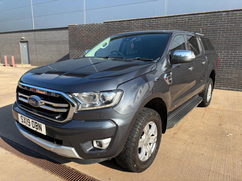 2019 Ford Ranger 2.0 Ecoblue Limited Pickup Double Cab 4dr Diesel Auto 4WD Euro 6 (s/s) (170 Ps) in Grey — image 1