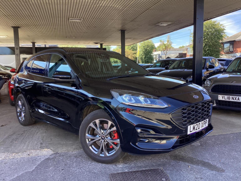 2020 Ford Kuga 2.5 Ecoboost Duratec 14.4kwh St-Line First Edition CVT Euro 6 (s/s) 5dr in Black — image 1
