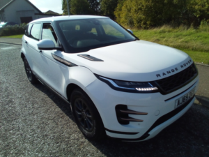 2020 Land Rover Range Rover Evoque 2.0 D150 R-Dynamic in White — image 3