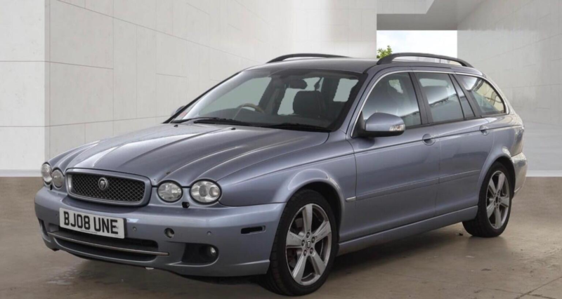 2008 Jaguar X-Type 2.2d Sovereign 5dr in Blue — image 1