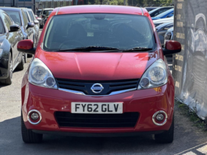 2012 Nissan Note 1.6 16v N-Tec+ Auto Euro 5 5dr in Red — image 4