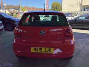 2015 Volkswagen Polo 1.2 Tsi Bluemotion Tech Se Euro 6 (s/s) 5dr in Red — image 6