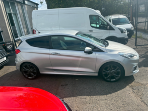 2018 Ford Fiesta 1.0t Ecoboost Gpf St-Line Hatchback 3dr Petrol Manual Euro 6 (s/s) (125 Ps) in Silver — image 2