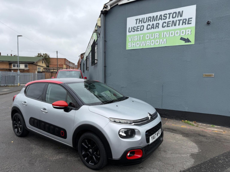 2017 Citroen C3 1.2 Puretech Flair Euro 6 5dr in Silver — image 1